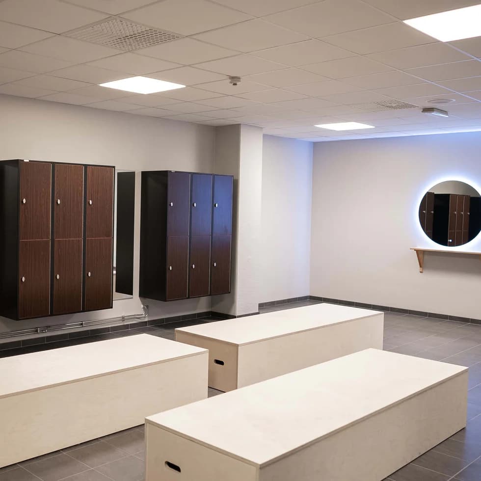 Vestuarios de gimnasio